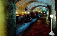 Eger, Węgry, piwnica na wino